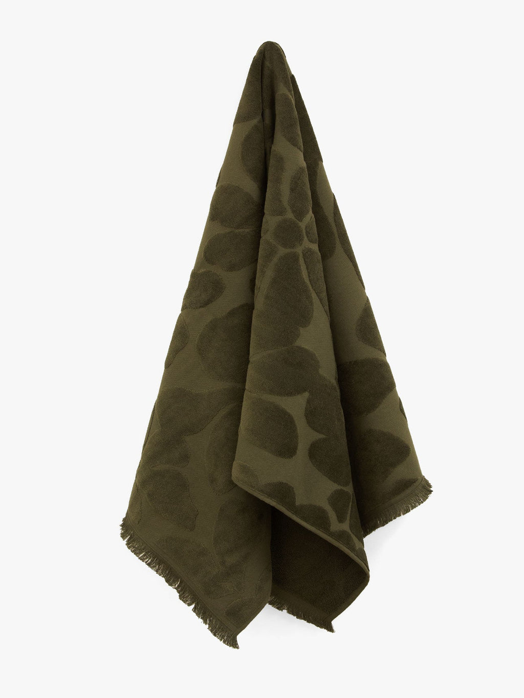 Palma Fringe Bath Towel Set in Caper