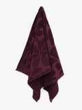 Palma Fringe Bath Sheet in Mulberry