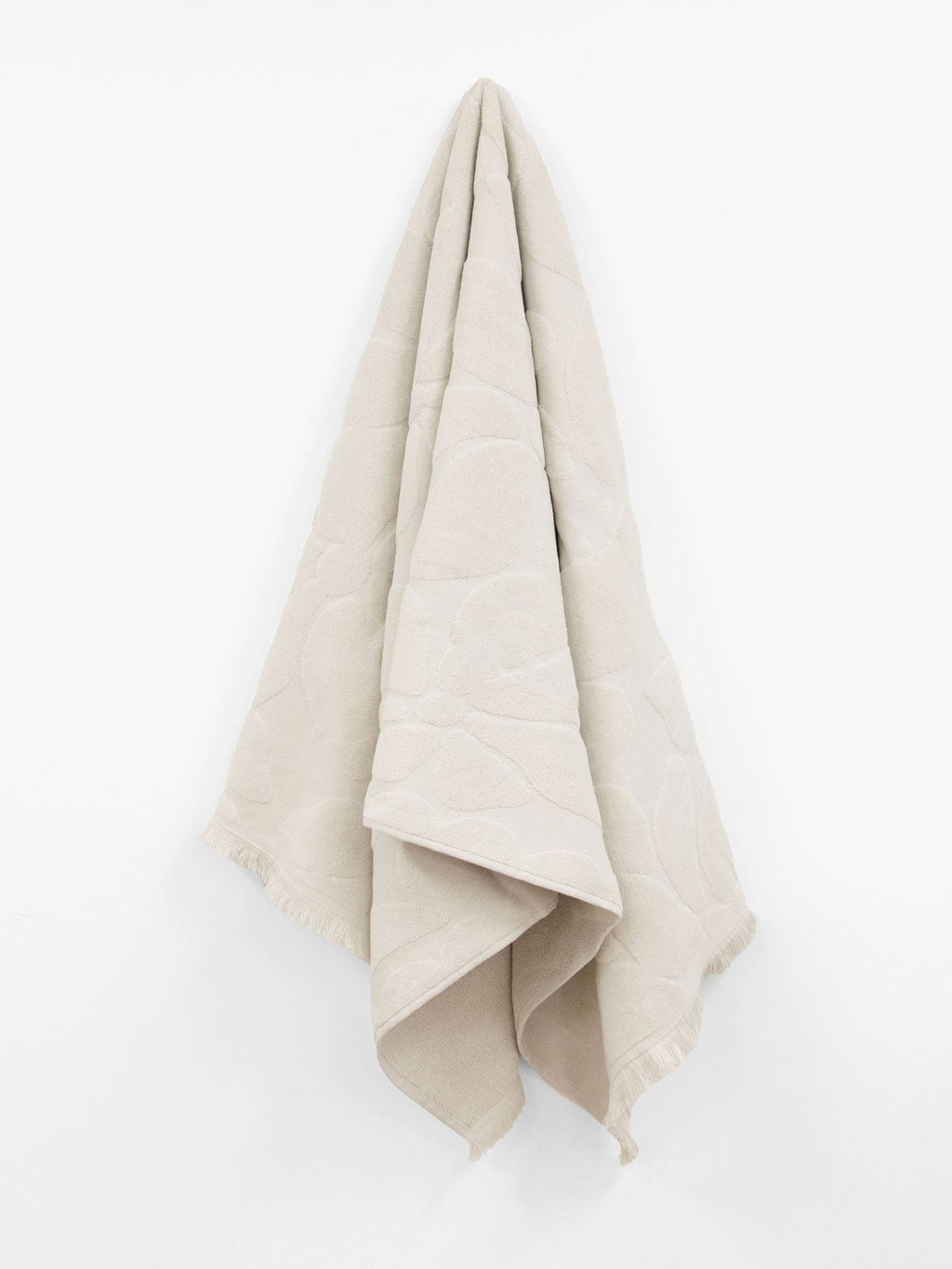 Palma Fringe Bath Towel Set in Sand