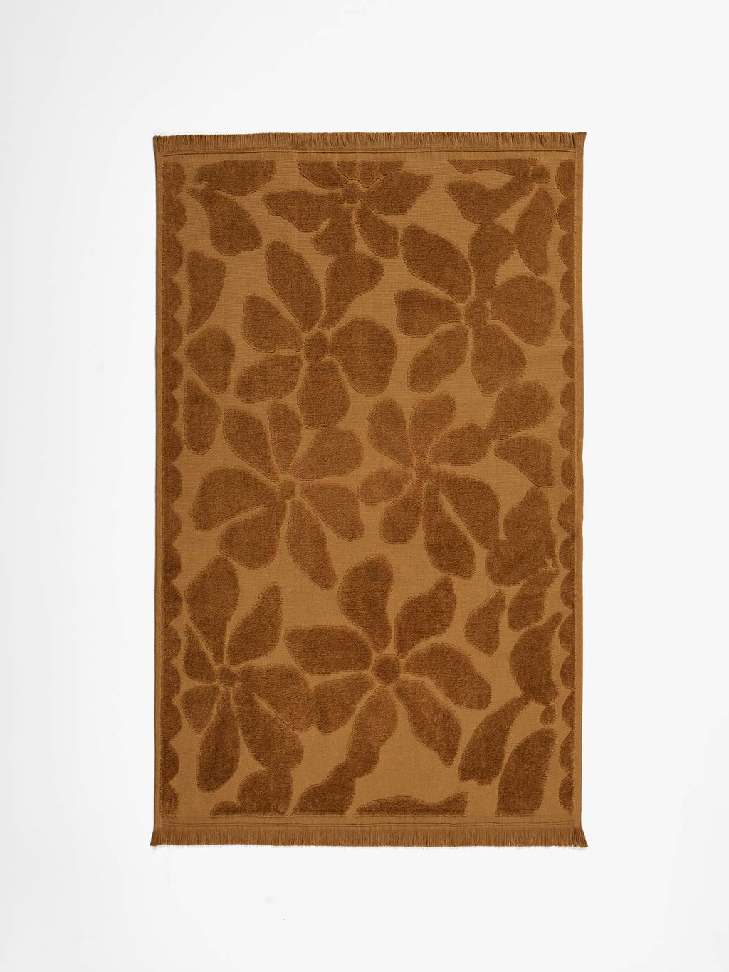 Palma Fringe Bath Towel Set in Bronze