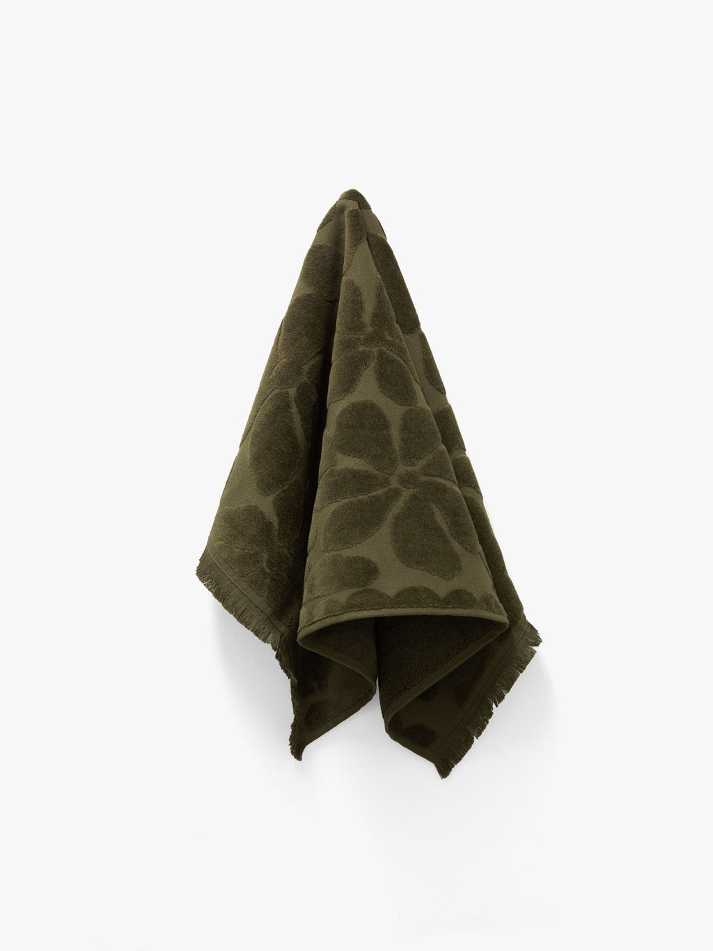 Palma Fringe Bath Towel Set in Caper