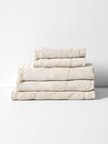 Palma Fringe Bath Towel Set in Sand