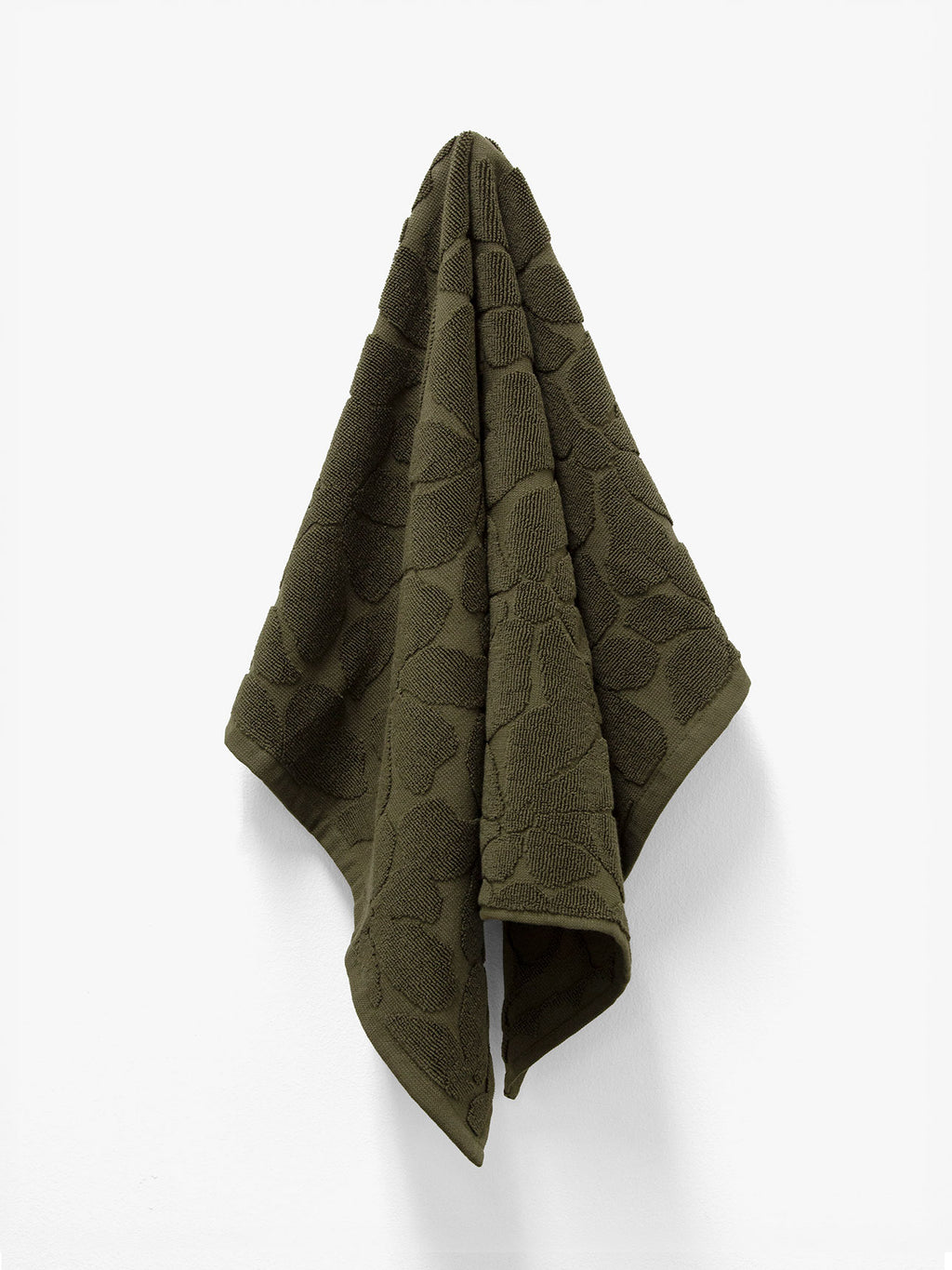 Palma Petal Tea Towel in Caper