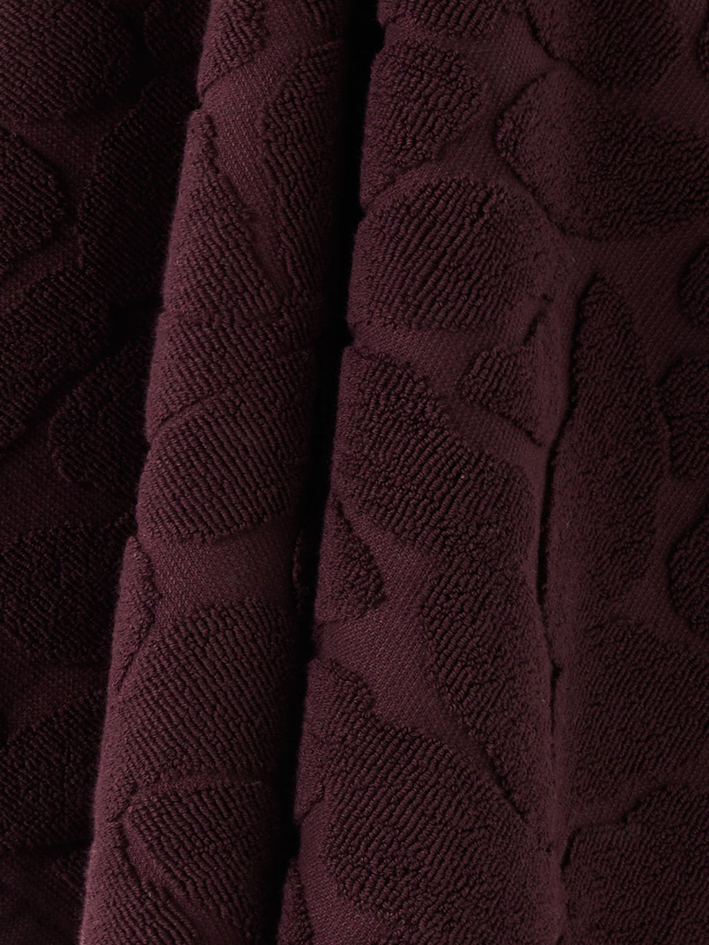 Palma Petal Tea Towel in Mulberry