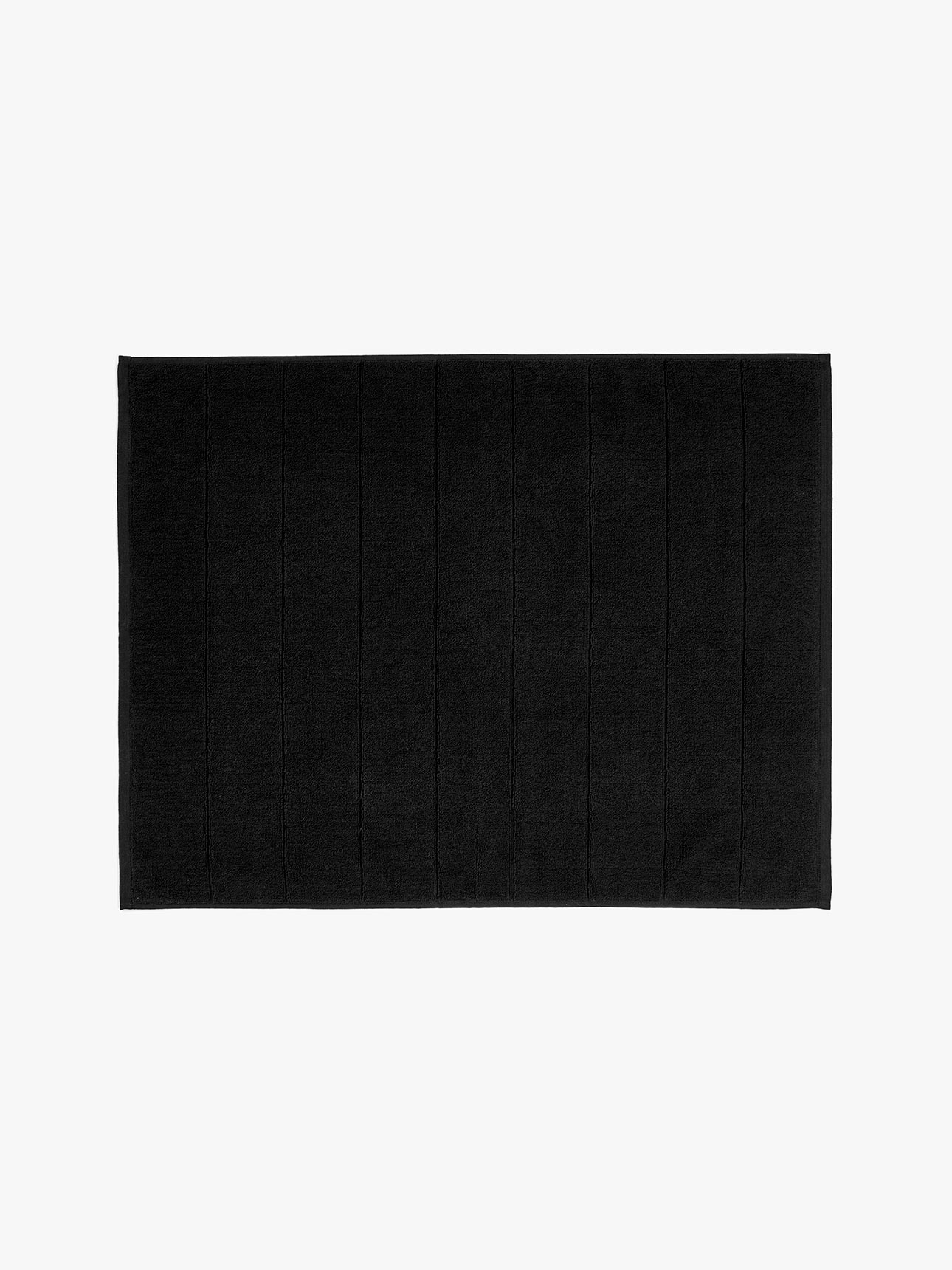 Paros Bath Mat in Black