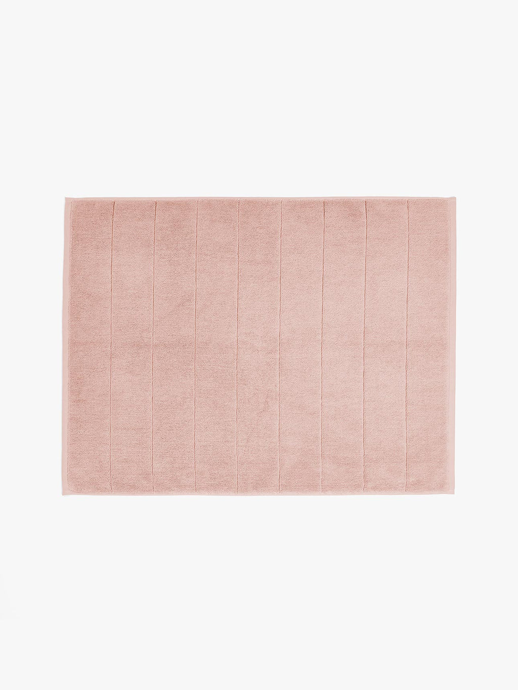 Paros Bath Mat in Pink Clay