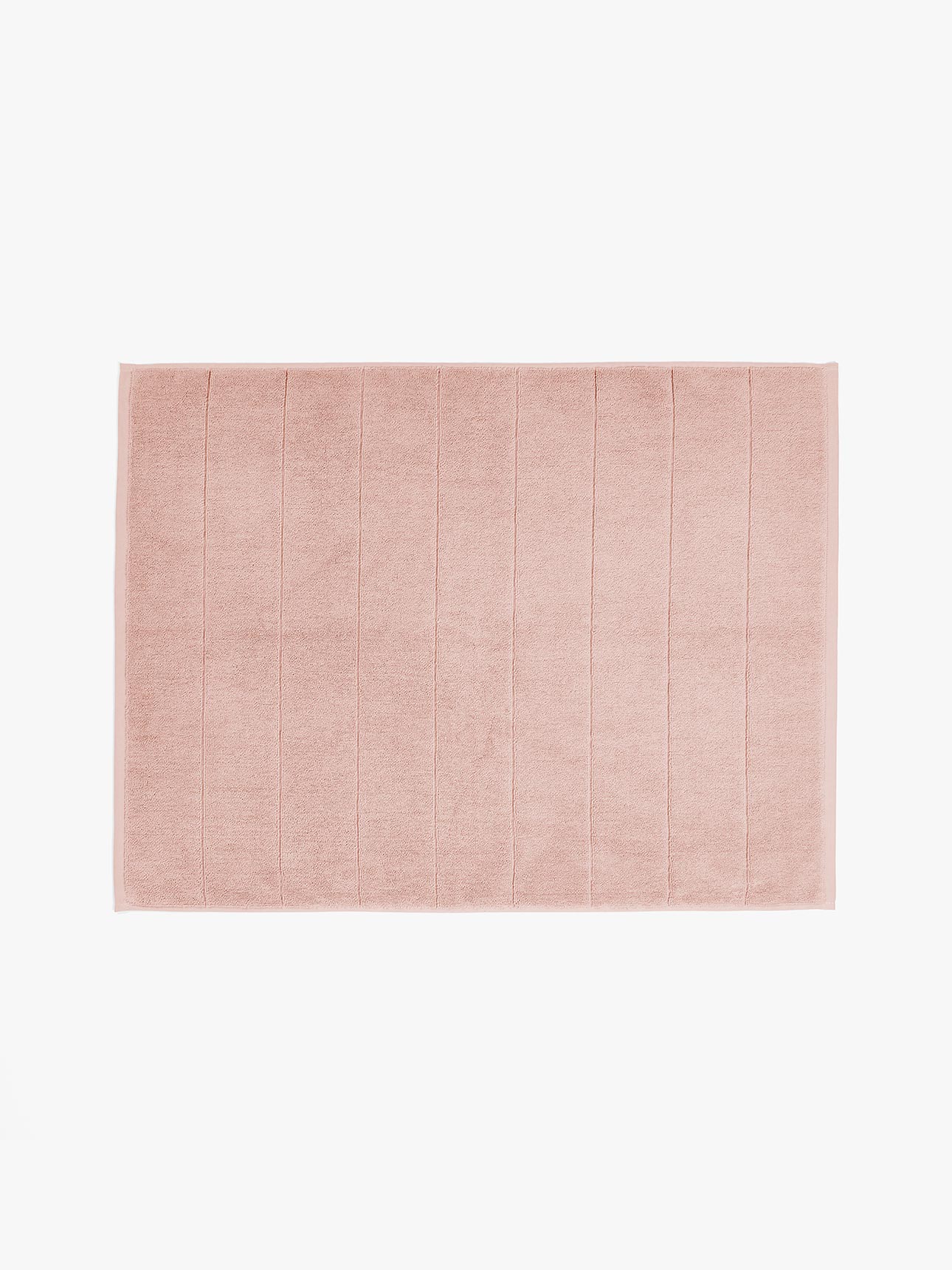 Paros Bath Mat in Pink Clay