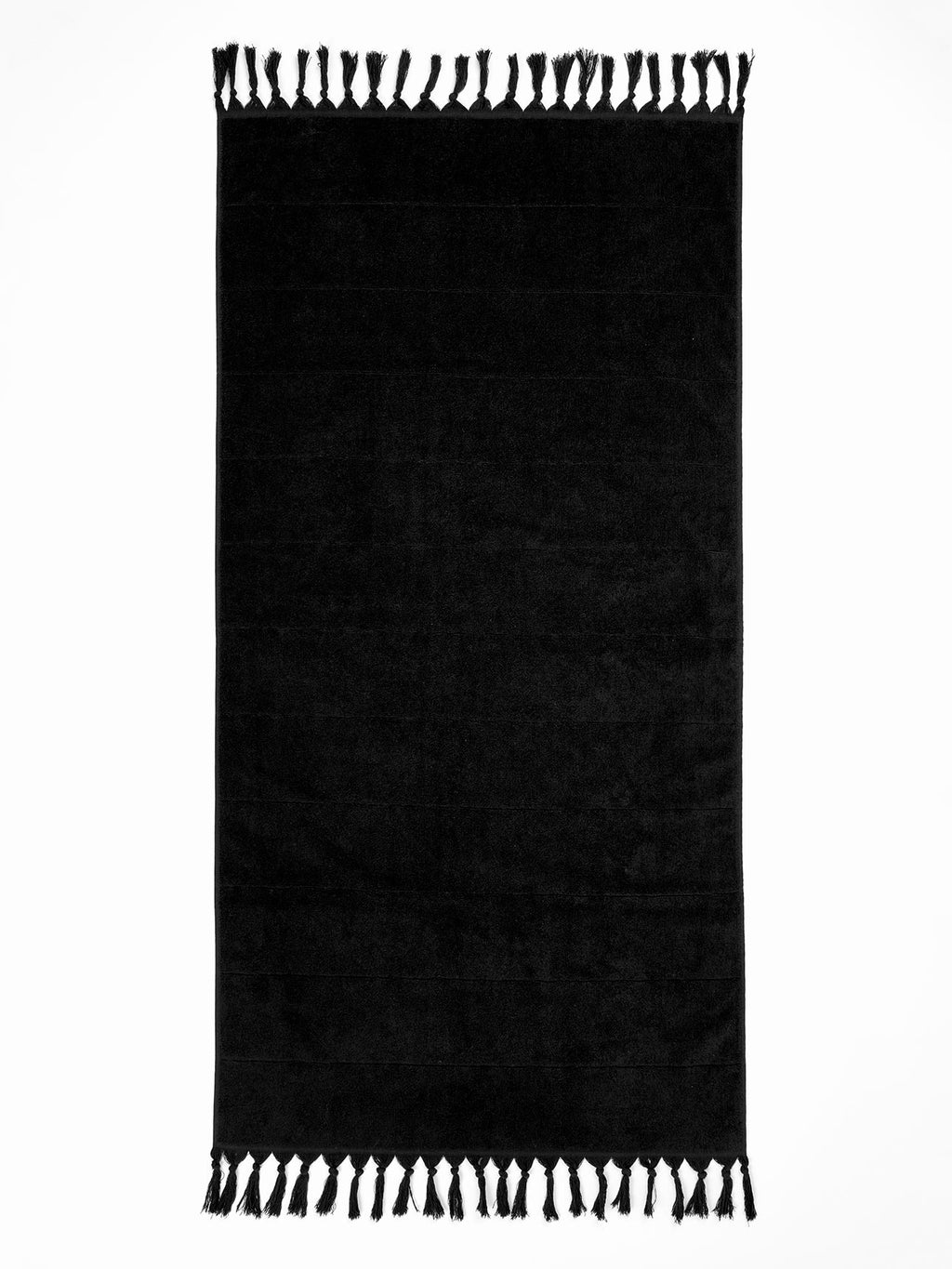 Paros Bath Towel Set in Black
