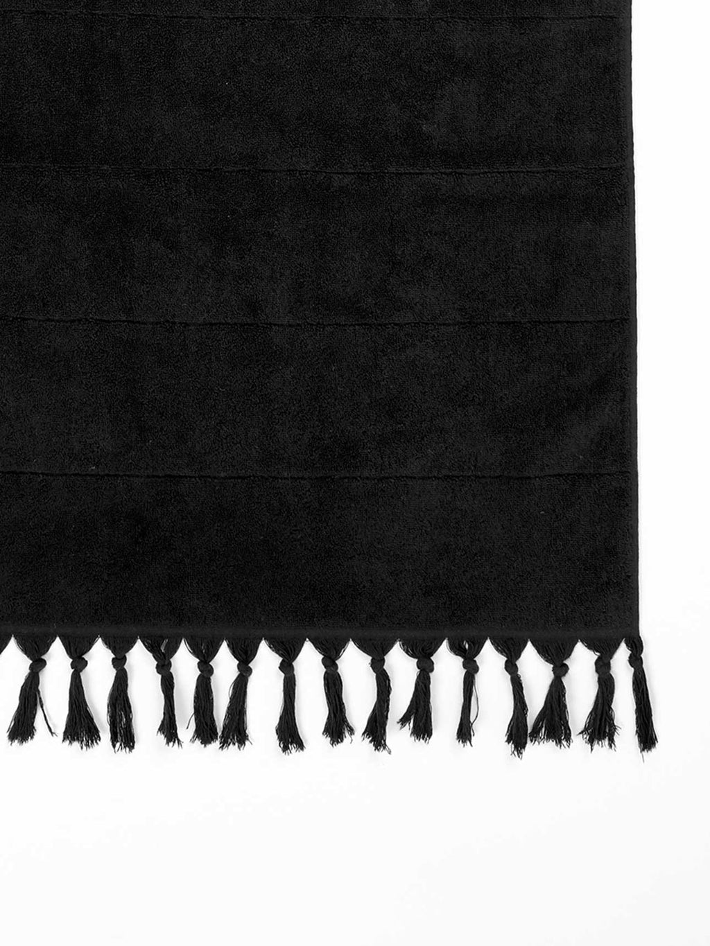 Paros Bath Towel Set in Black