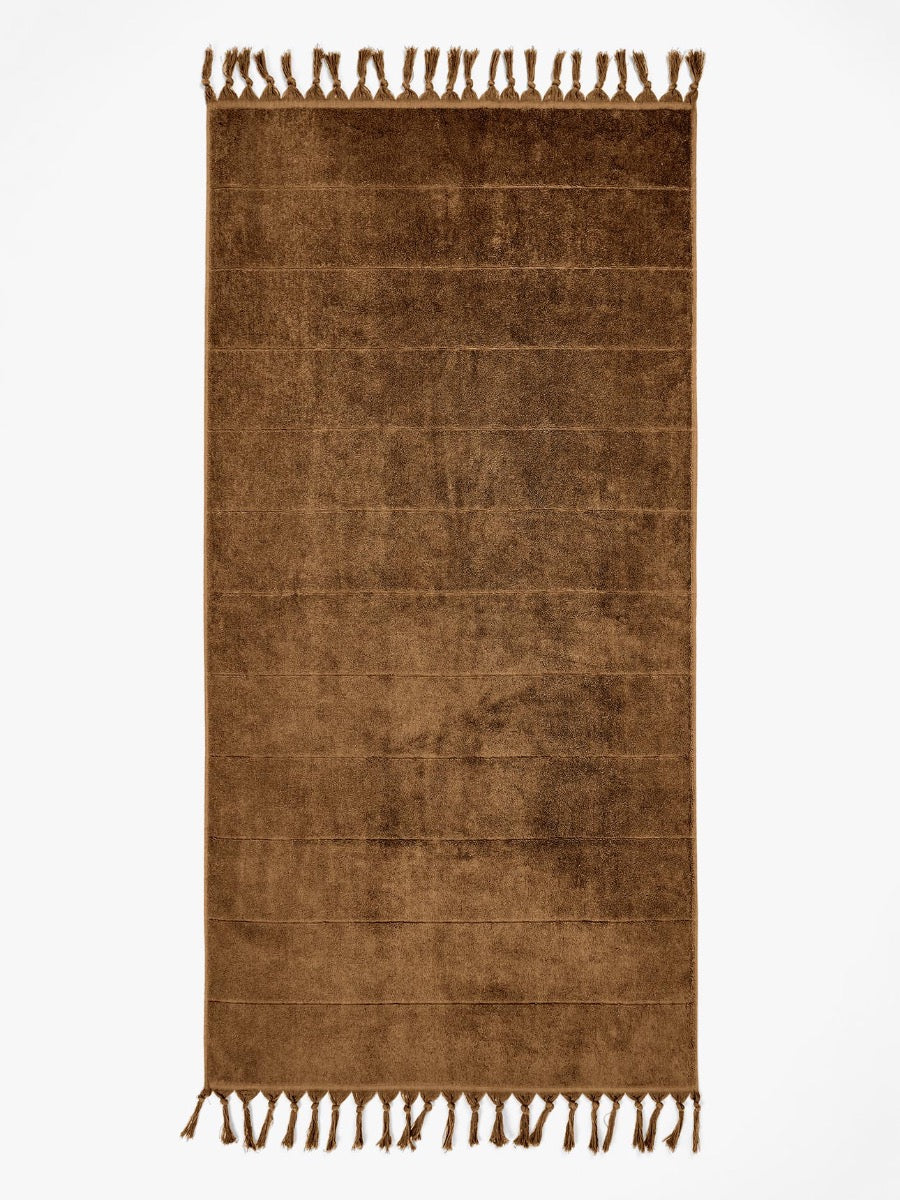 Paros Bath Towel in Caramel