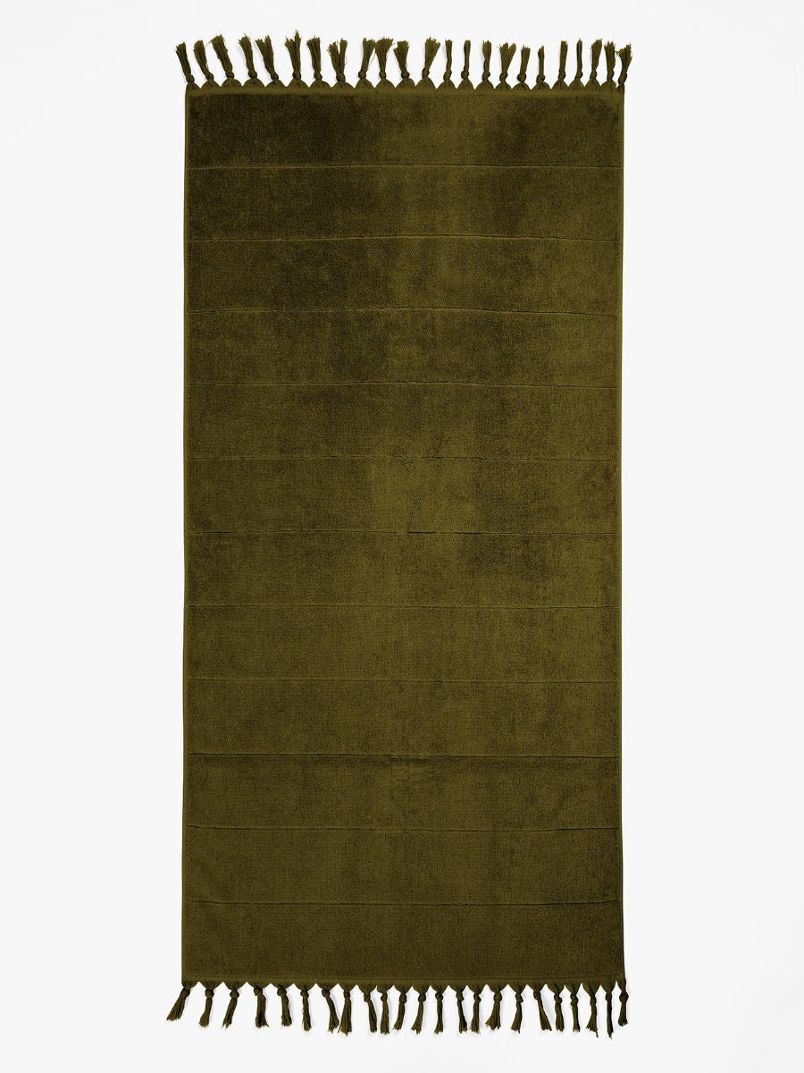 Paros Bath Towel in Khaki