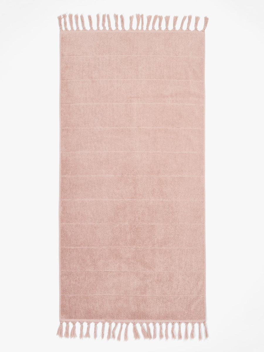 Paros Bath Towel in Pink Clay