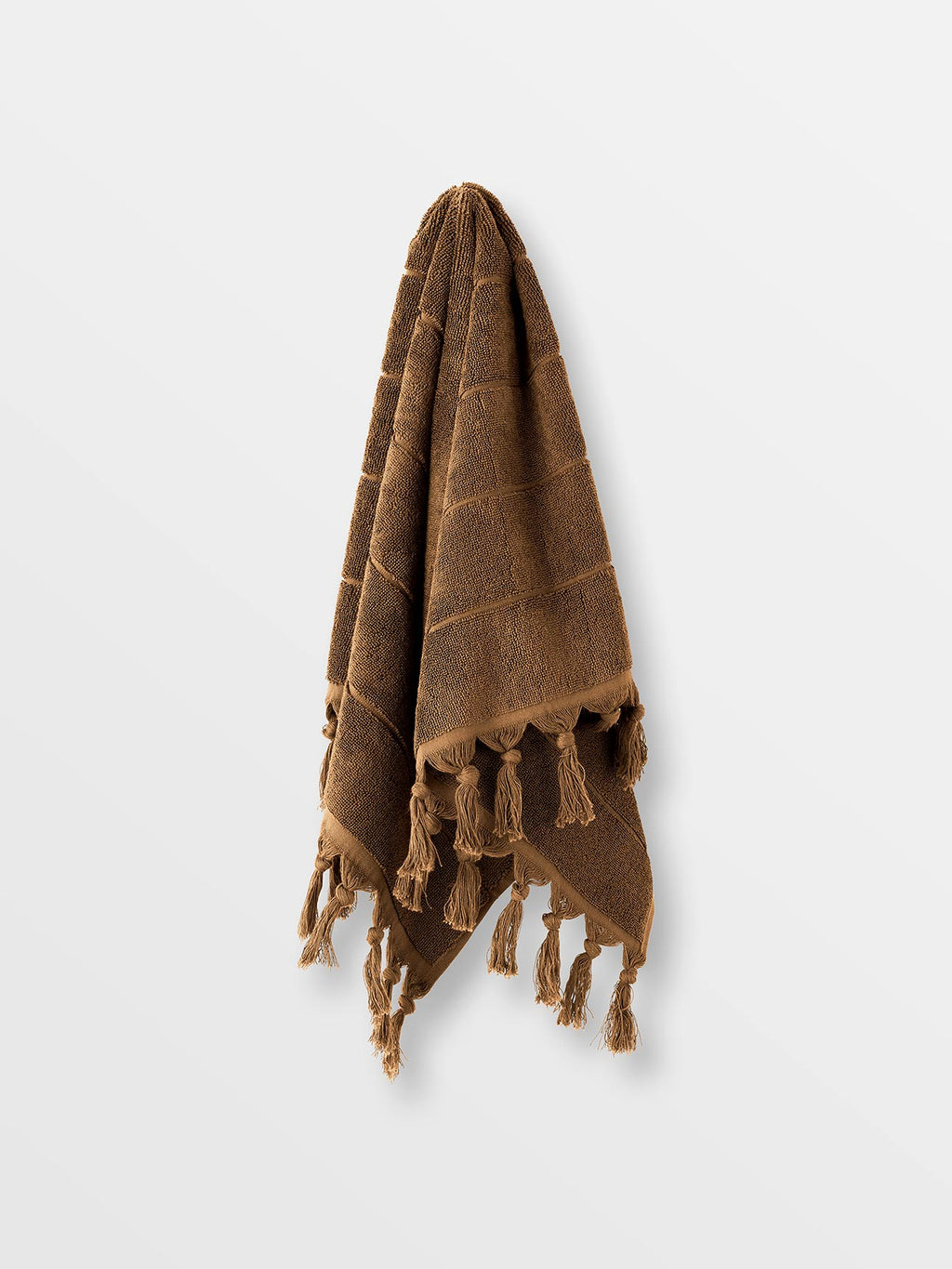 Paros Hand Towel in Caramel