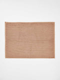 Paros Rib Bath Mat in Clay