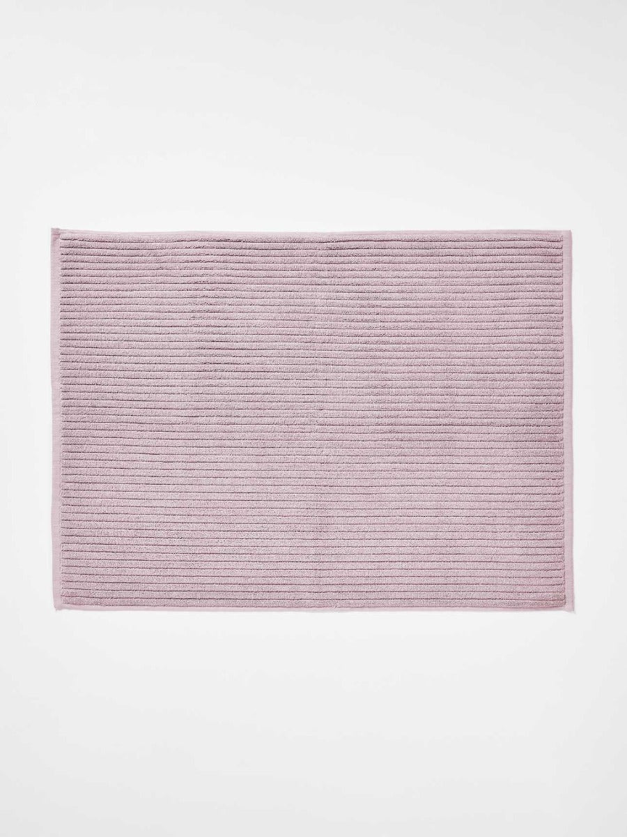 Paros Rib Bath Mat in Lilac