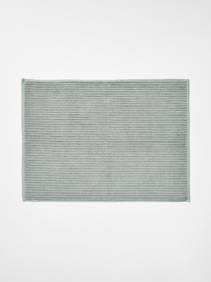 Paros Rib Bath Mat in Sage