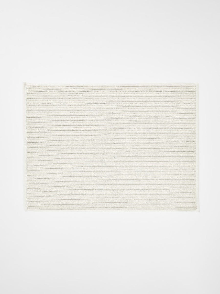 Paros Rib Bath Mat in Sand