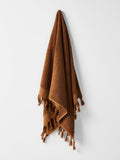 Paros Rib Bath Towel in Bronze