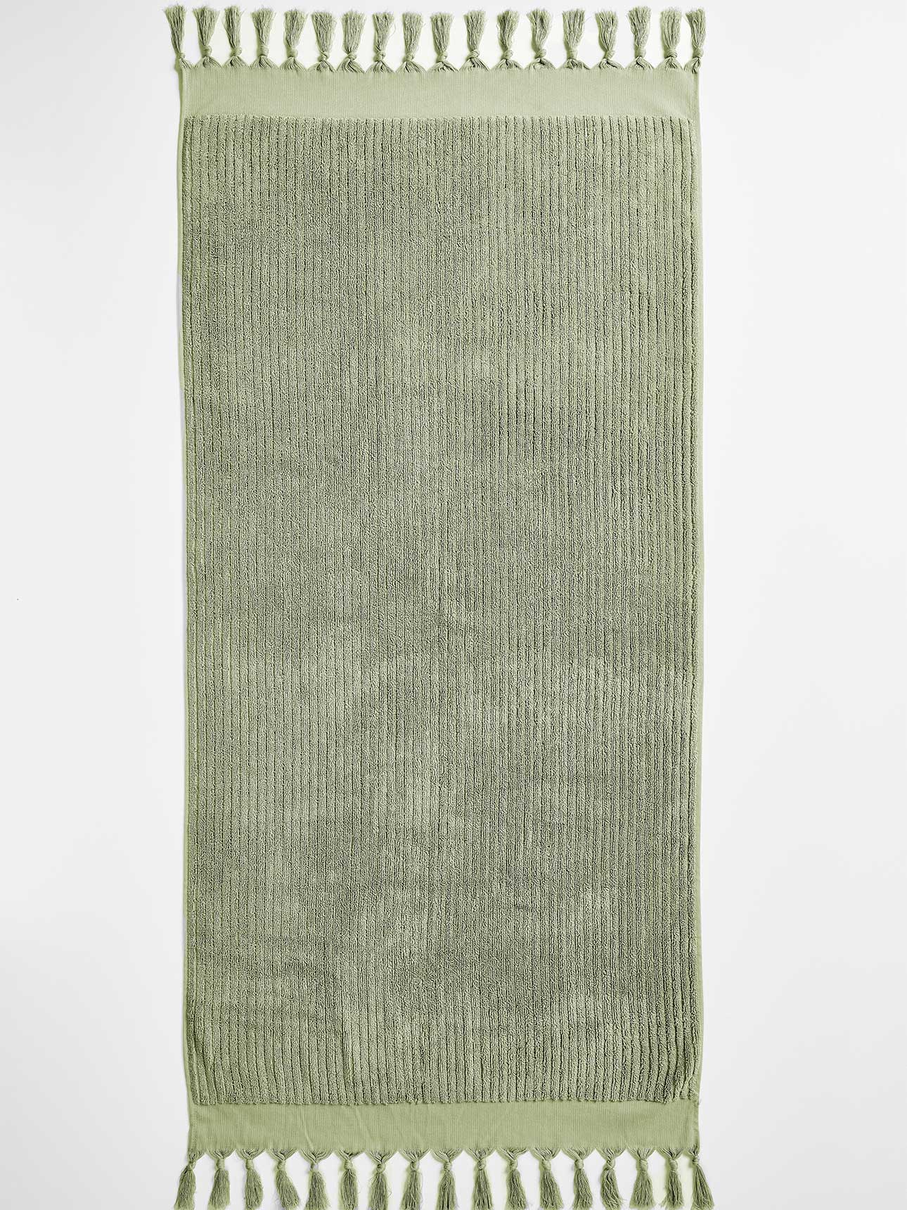 Paros Rib Bath Towel Set in Fennel