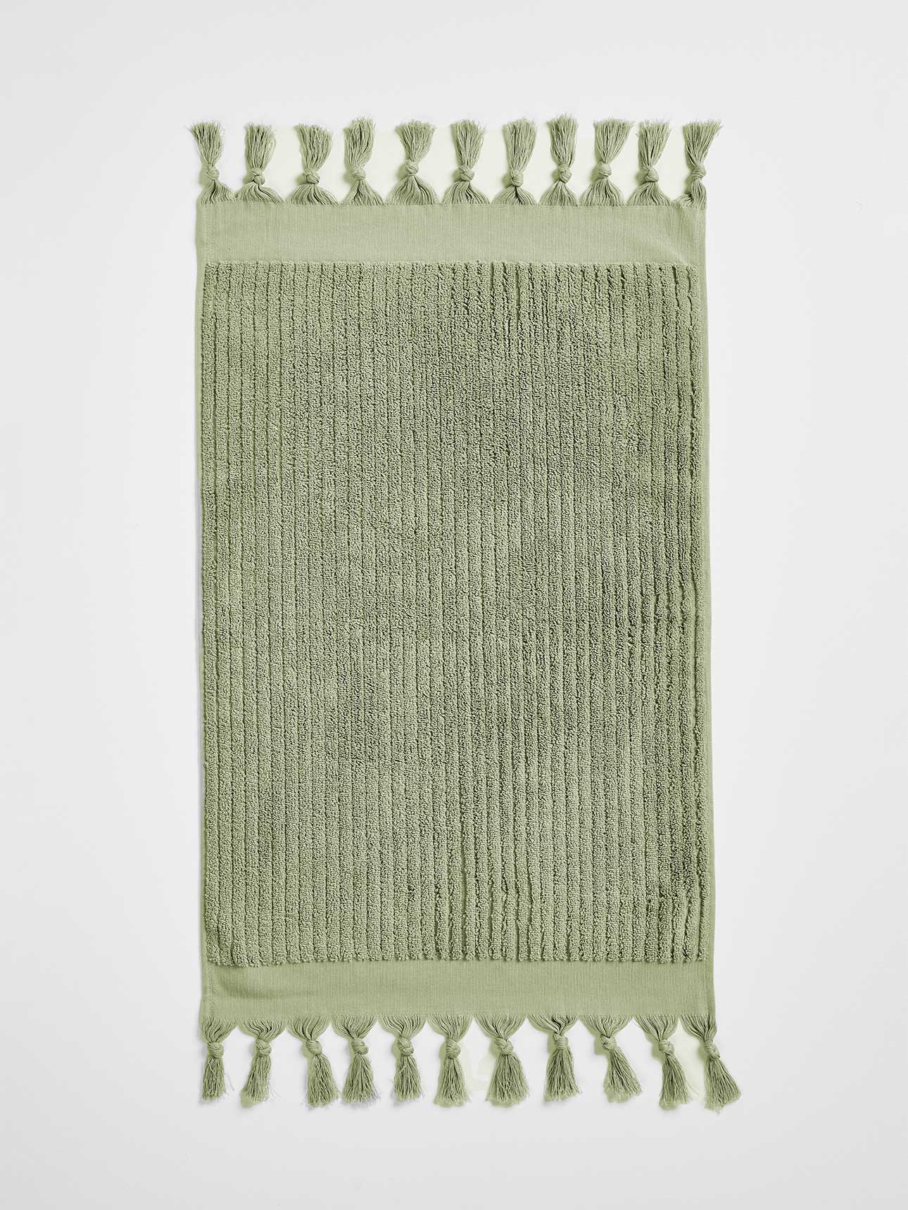 Paros Rib Bath Towel Set in Fennel