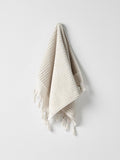 Paros Rib Hand Towel in Sand