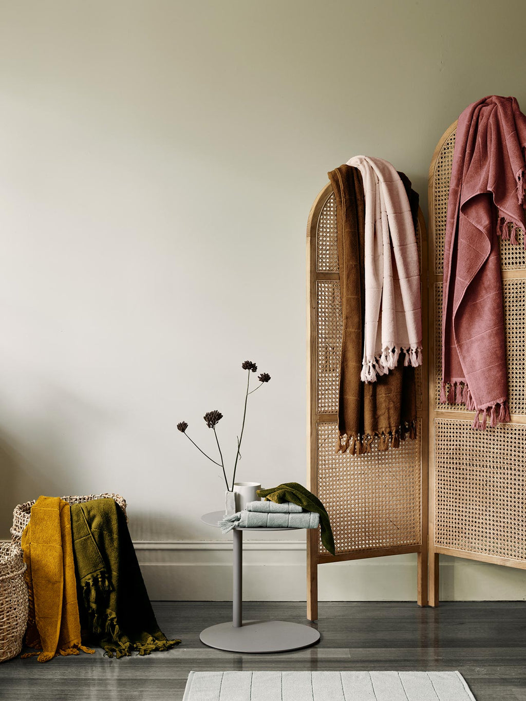 Paros Bath Towel in Caramel