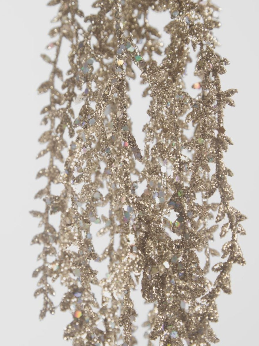 Trailing Fern Garland in Gold