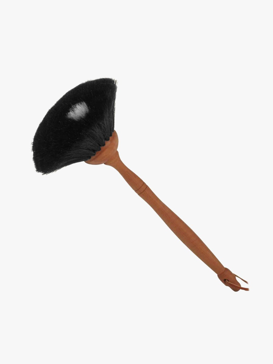 Goat Hair Duster in Black