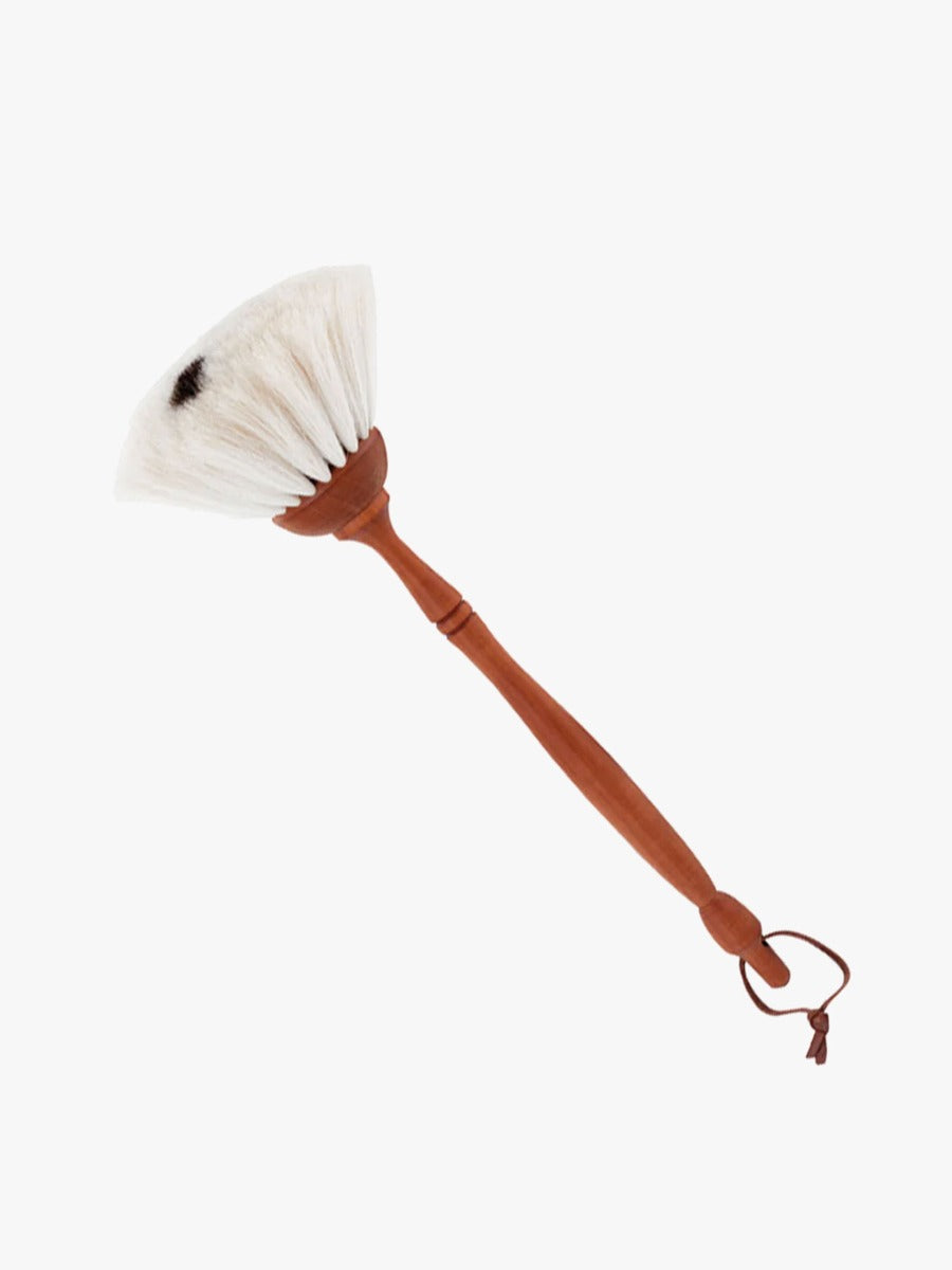 Goat Hair Duster in White