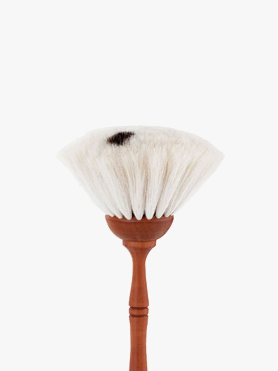 Goat Hair Duster in White