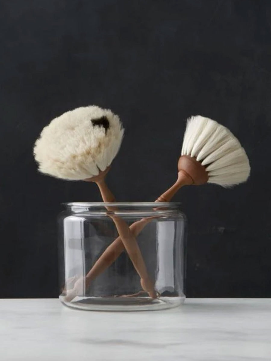 Goat Hair Duster in White