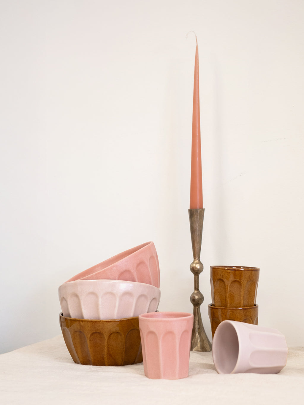 Ritual Latte Cup in Clay Pink