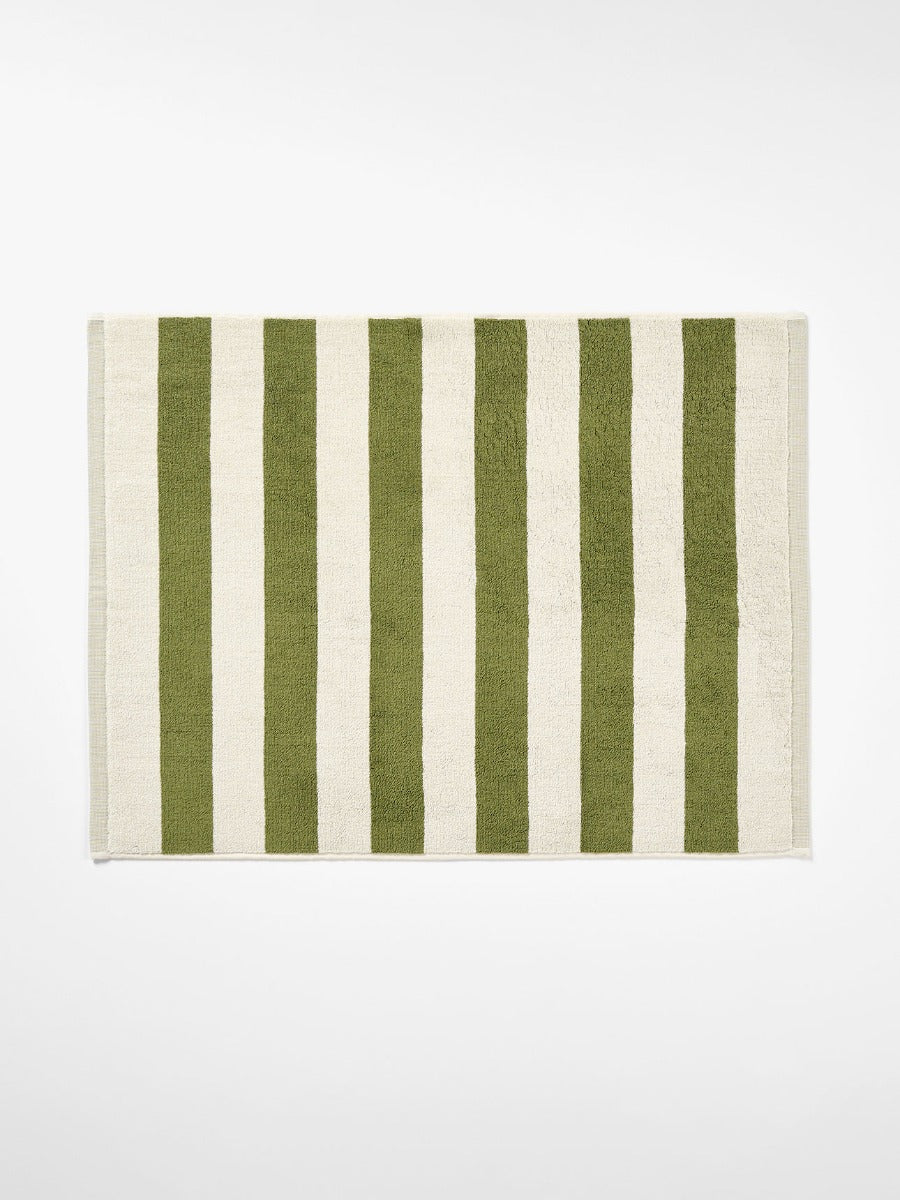 Riviera Stripe Towel Set in Caper