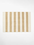 Riviera Stripe Bath Mat in Caramel