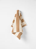 Riviera Stripe Hand Towel in Pecan