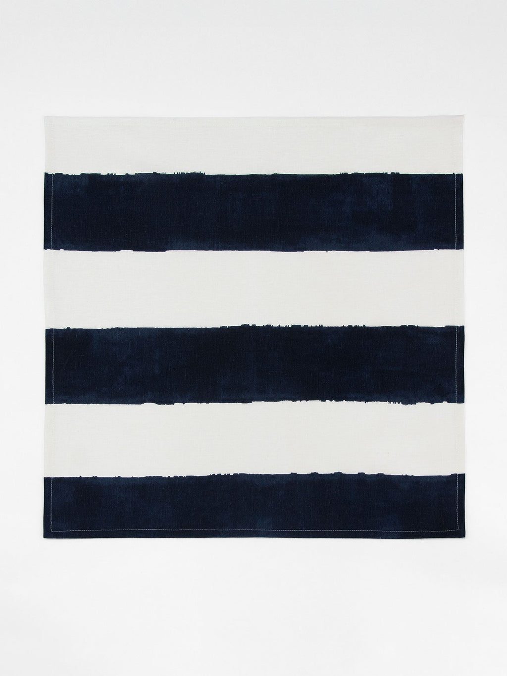 Riviera Stripe Napkins in French Navy - Set of 4