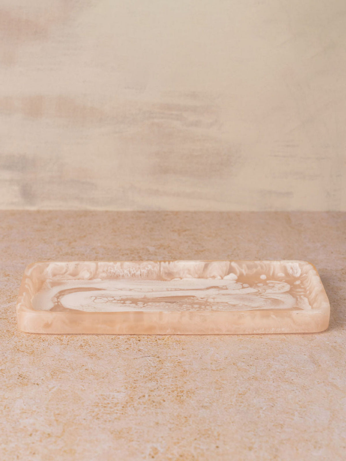 Flow Tray in Peach Blush