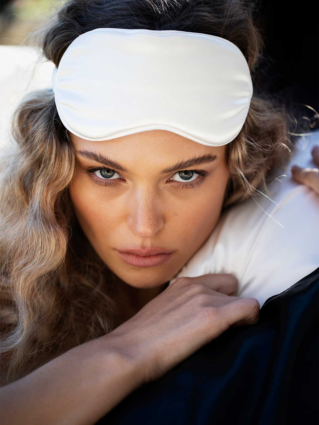Silk Sleep Mask in Pink