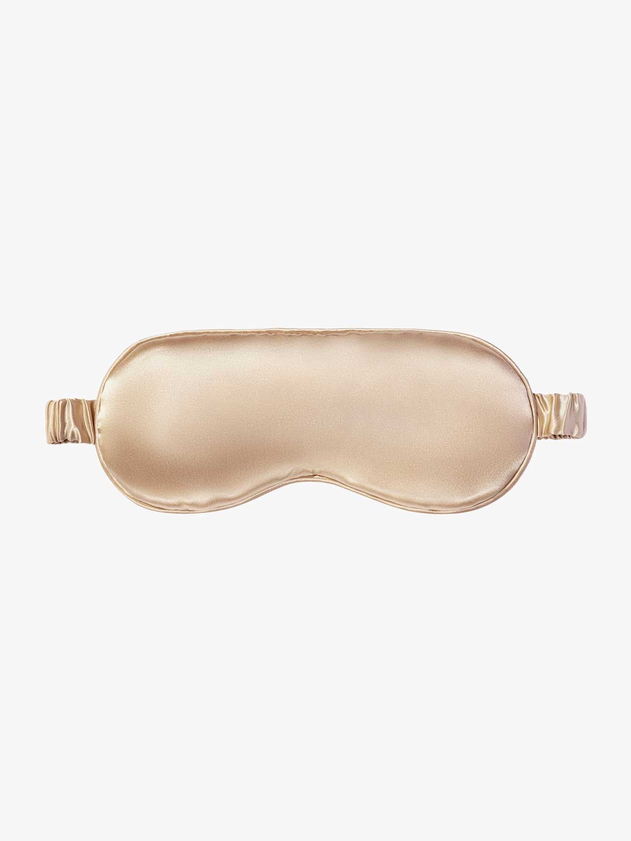 Silk Sleep Mask in Caramel