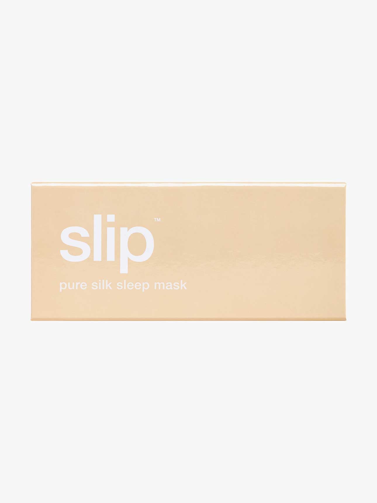 Silk Sleep Mask in Caramel
