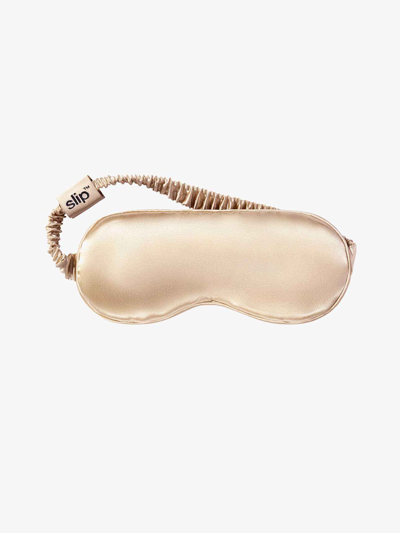 Silk Sleep Mask in Caramel
