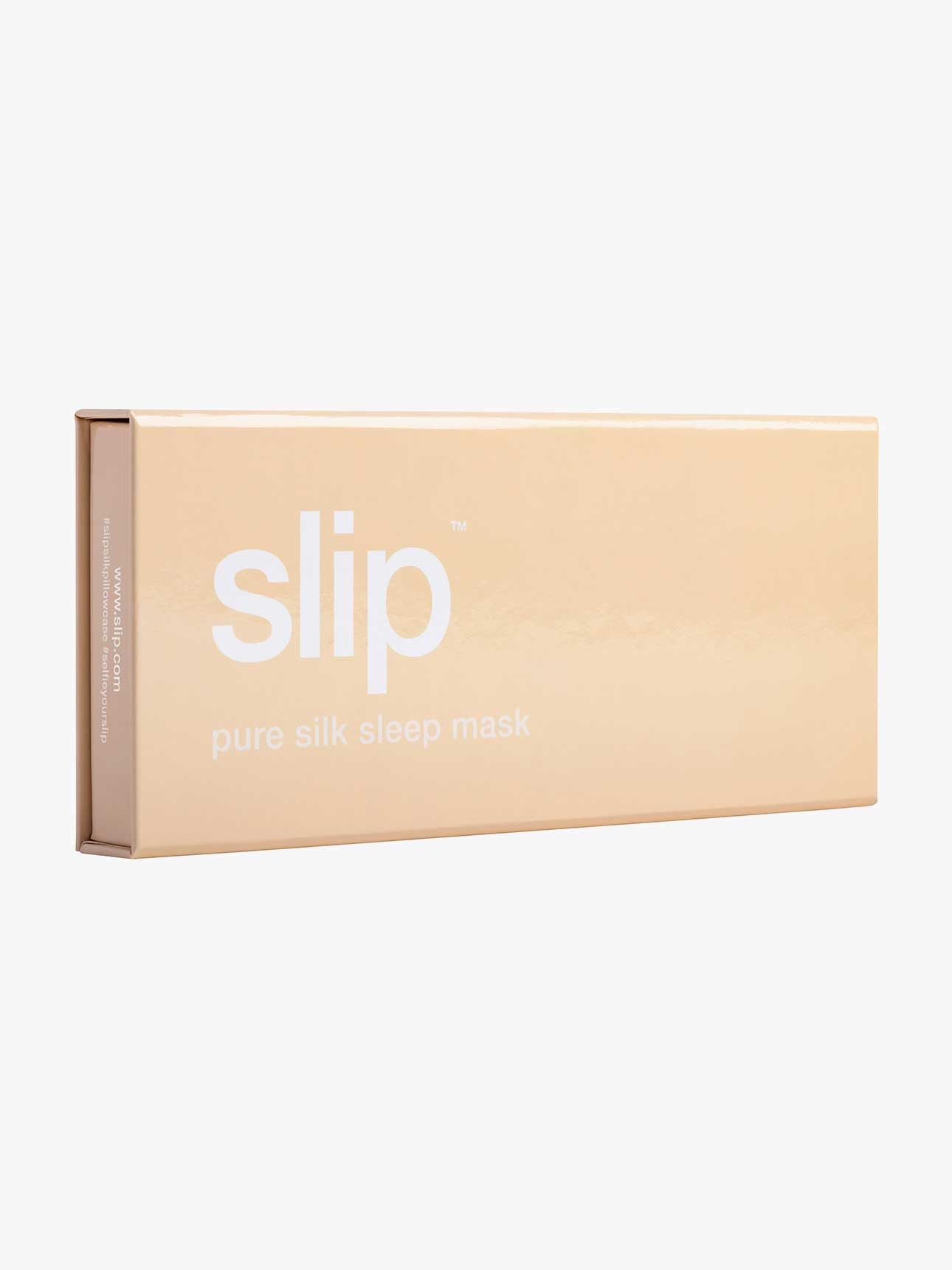 Silk Sleep Mask in Caramel