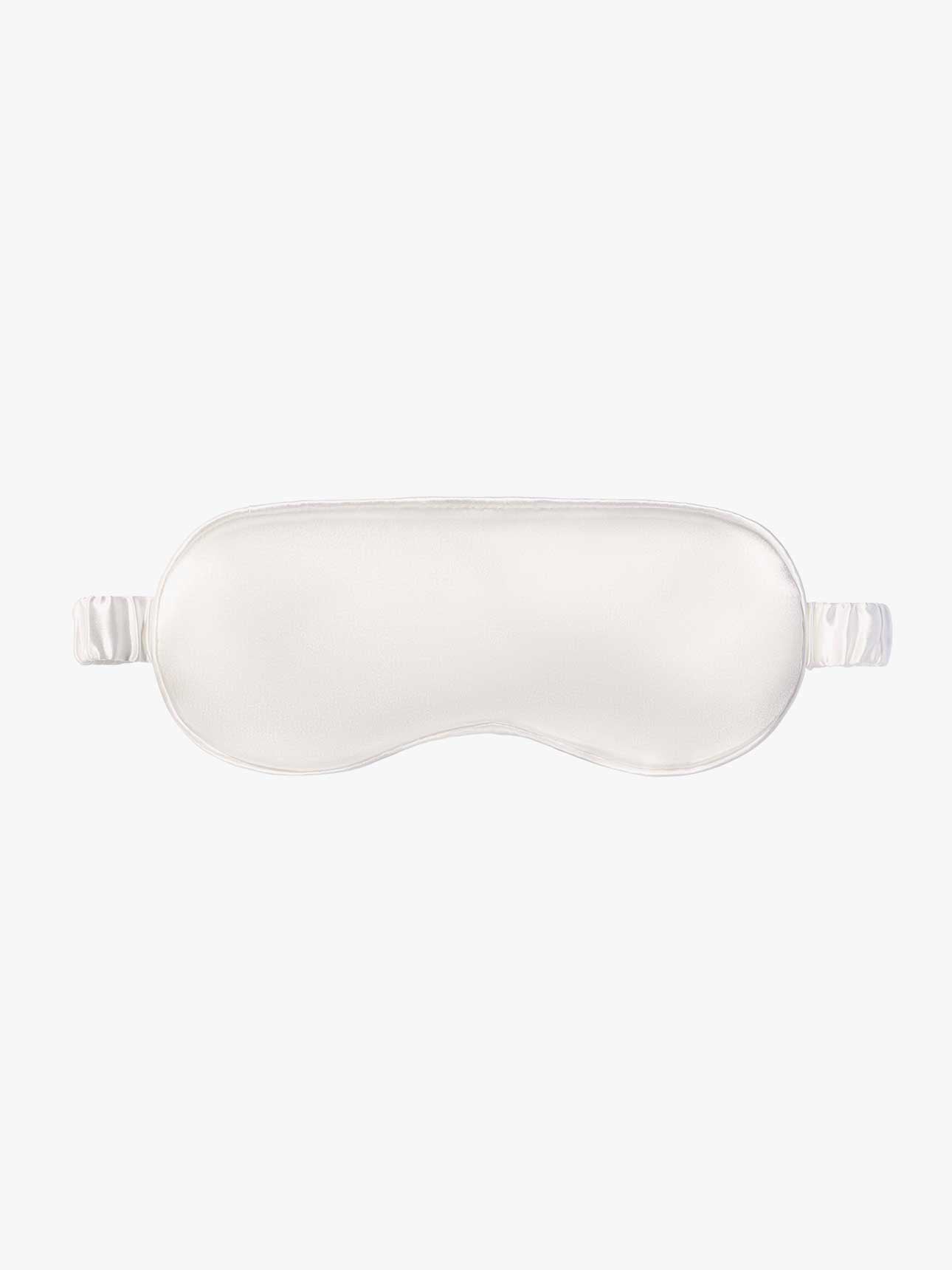 Silk Sleep Mask in White