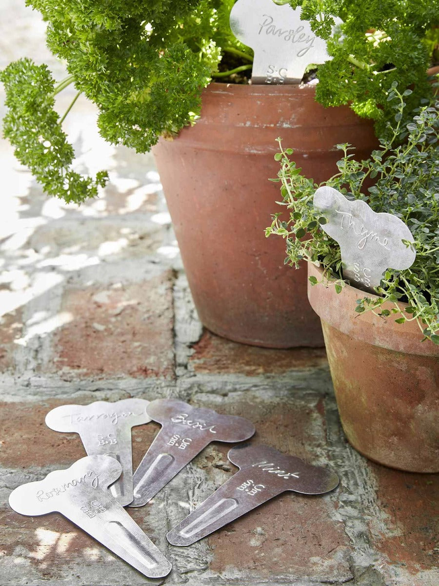 Metal Herb Labels