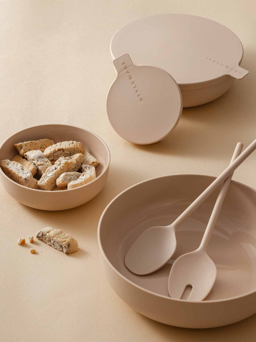 Nesting Bowls in Biscotti - Set of 4