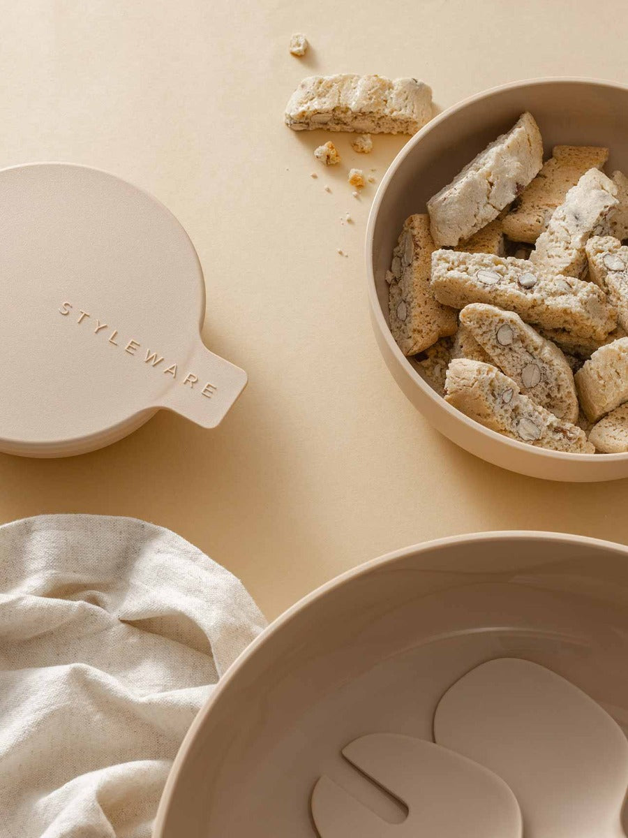 Nesting Bowls in Biscotti - Set of 4
