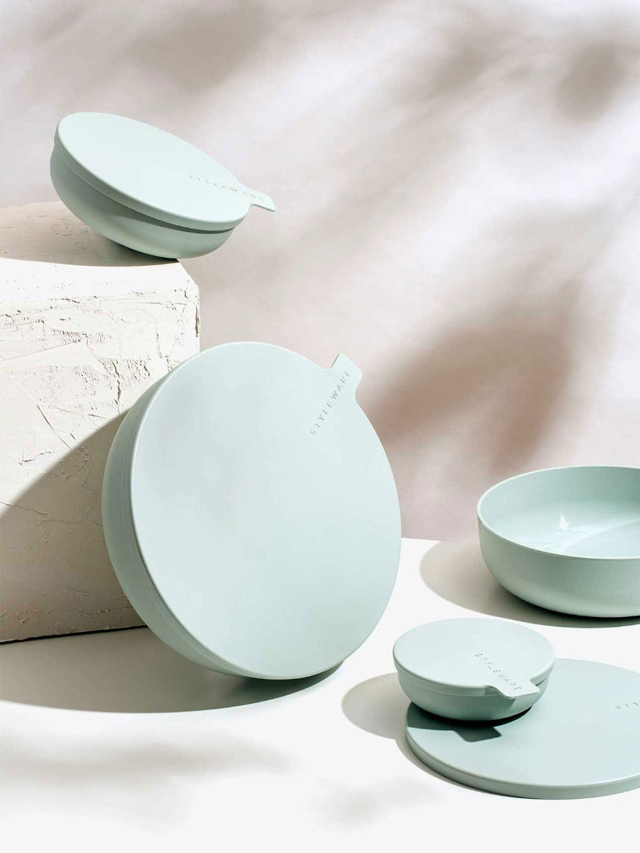 Nesting Bowls in Eucalyptus - Set of 4