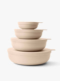Nesting Bowls in Biscotti - Set of 4