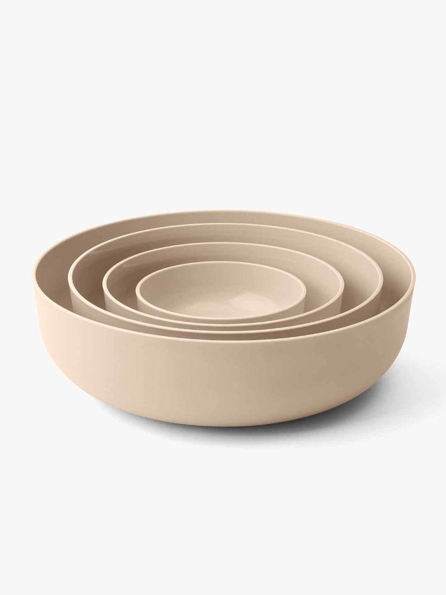 Nesting Bowls in Biscotti - Set of 4