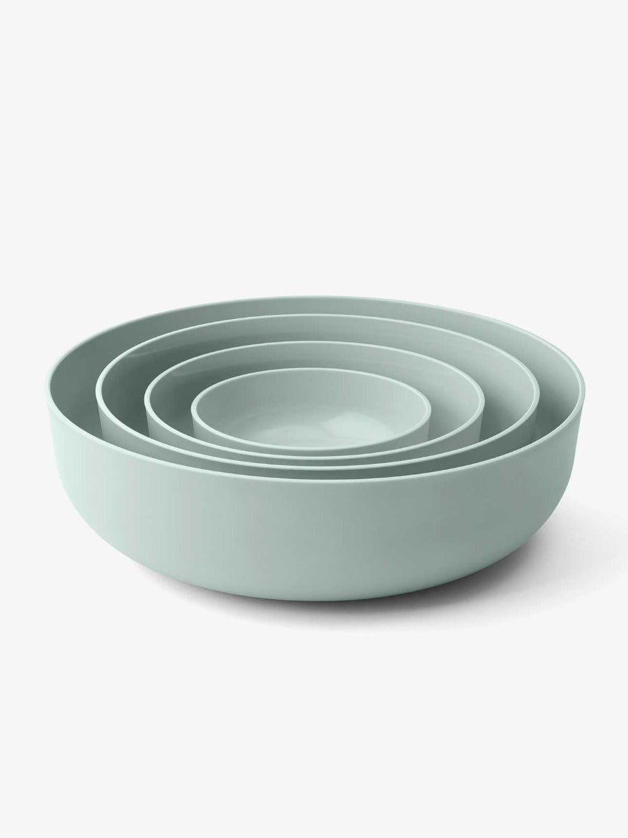 Nesting Bowls in Eucalyptus - Set of 4